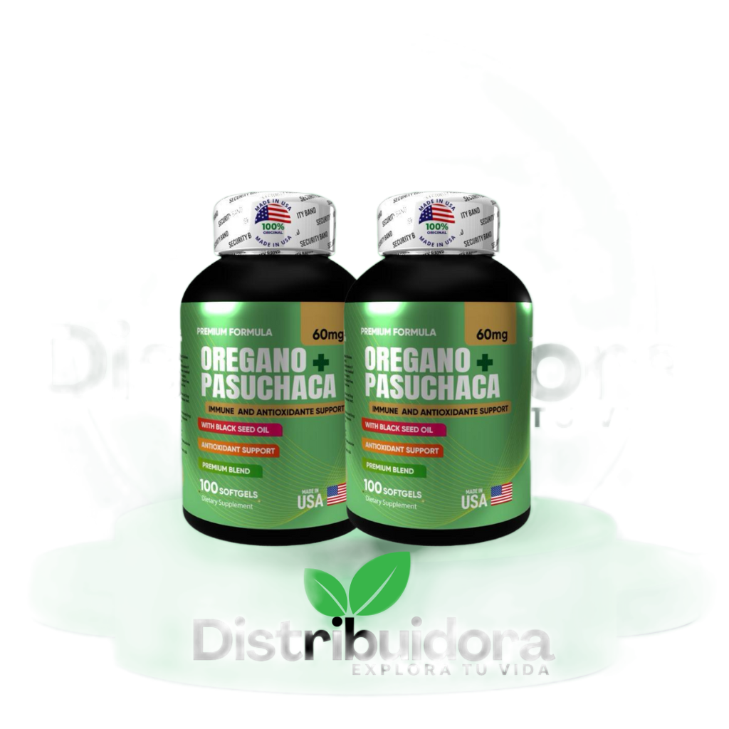 Orégano con Pasuchaca Pack x2 | Antibacterial y Control de Azúcar Natural