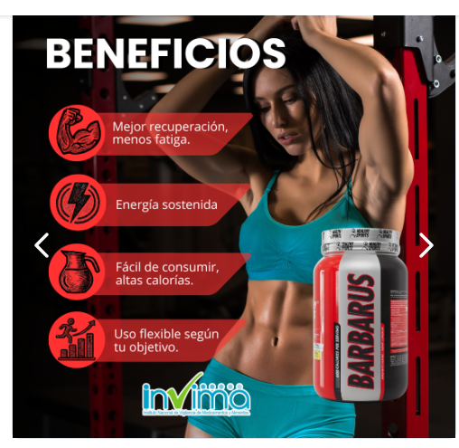 PROTEINA BARBARUS 2LB HEALTHY SPORT