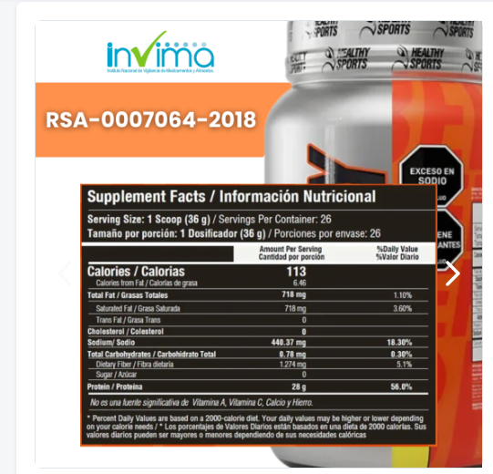 PROTEINA BEEPHY 2LB HEALTHY SPORT