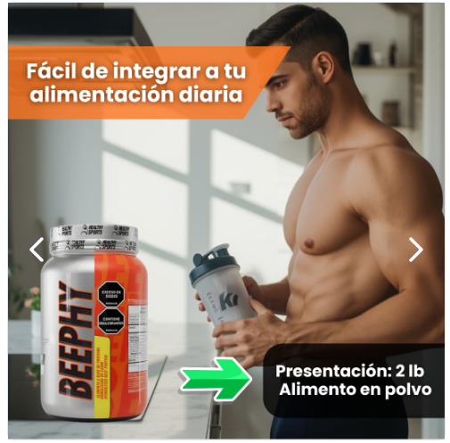 PROTEINA BEEPHY 2LB HEALTHY SPORT