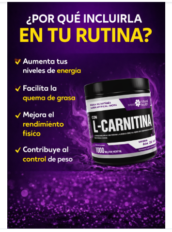 L-CARNITINA  POLVO 400G
