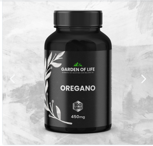 ACEITE DE OREGANO 450MG GARDEN OF LIFE