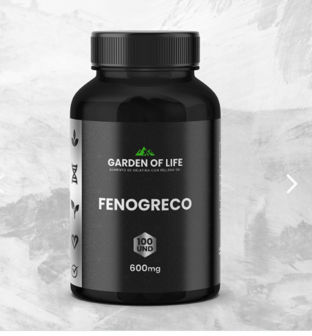 Fenogreco 600mg Garden Of Life | Hormonas, Lactancia y Digestión