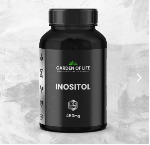 Inositol 450mg Garden Of Life | Ansiedad, Hormonas y Sueño
