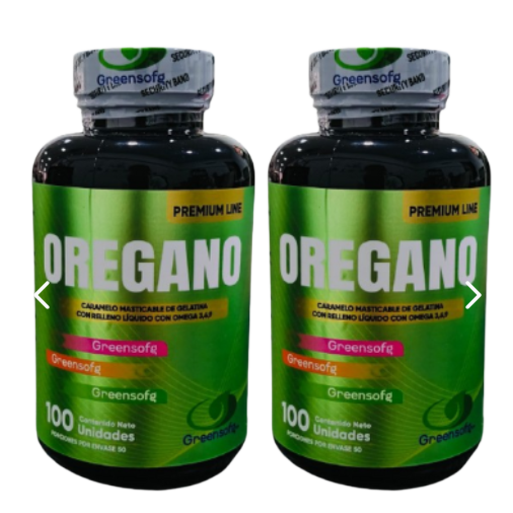 Kit x2 Orégano Premium + Omegas 3,6,9 | 200 Cápsulas | Inmunidad y Bienestar